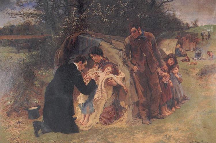 William Small The Good Samaritan oil painting image